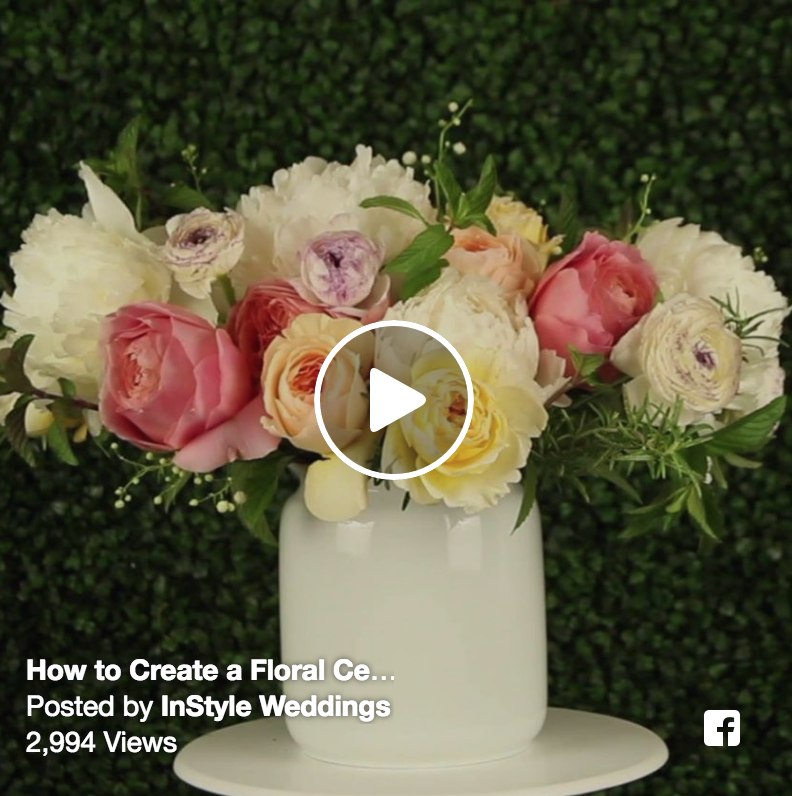 How to Make a Floral Centerpiece!