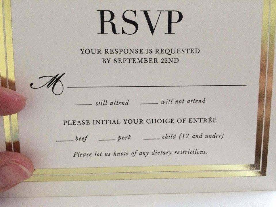 Don't make this hilarious mistake on your RSVP cards!